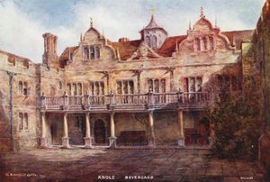 Knole House: Stone Court da Charles Essenhigh Corke