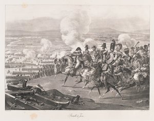 Battaglia di Jena, inizio XIX secolo da Charles Etienne Pierre Motte