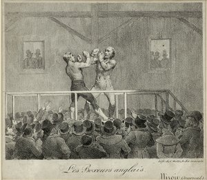 Pugili inglesi da Charles Etienne Pierre Motte