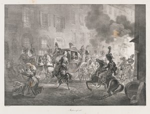 Macchina infernale, inizio XIX secolo da Charles Etienne Pierre Motte