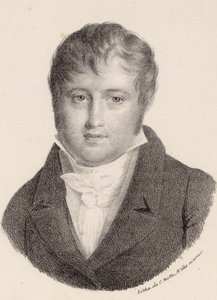 Ritratto del compositore Nicolò Isouard 1775-1818 da Charles Etienne Pierre Motte