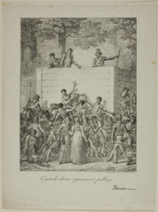 Gioire in pubblico da Charles Etienne Pierre Motte