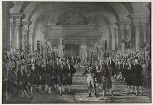 Ricevimento di Napoleone Bonaparte all