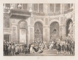 Sacre, inizio XIX secolo da Charles Etienne Pierre Motte