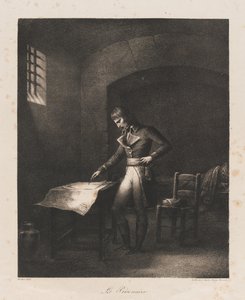Il prigioniero, inizio XIX secolo da Charles Etienne Pierre Motte