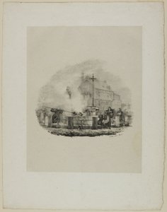 Scena drammatica sconosciuta da Charles Etienne Pierre Motte