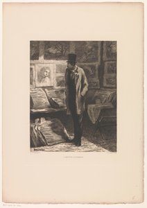 Collezionista di stampe da Charles F. Pinet