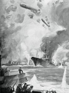 Incursione di Cuxhaven, 25 dicembre 1914, 1926 da Charles Fouqueray