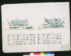 Casa da costruire a Gartmel Fell Gillhead, Windermere per J.W. Buckley Esquire, 1899 da Charles Francis Annesley Voysey