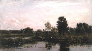 Una curva nel fiume Oise da Charles Francois Daubigny