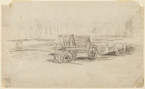 Un carro agricolo da Charles Francois Daubigny