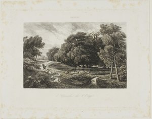 Tempesta in arrivo da Charles Francois Daubigny