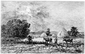 Chiaro di luna a Valmondois, 1840-1875 1924