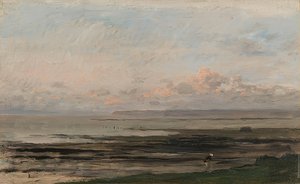 Il mare con la bassa marea