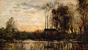 Sera a Bas Meudon da Charles Francois Daubigny