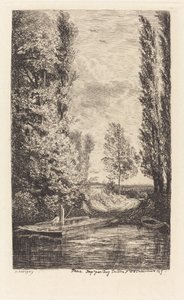 Traghetto (Le Bac) da Charles Francois Daubigny