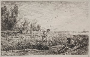 Fienagione da Charles Francois Daubigny