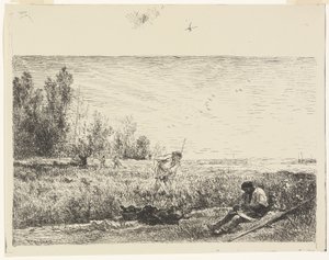 Fienagione da Charles Francois Daubigny