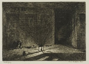 Interno di una Locanda (Il Corridoio di una Locanda)