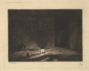 Interno di una locanda, 1861-62