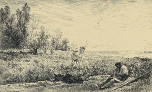 La Fenaison da Charles Francois Daubigny
