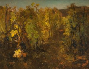 La vigna, 1860-1863 da Charles Francois Daubigny