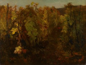 La Vigne, 1860-1863 da Charles Francois Daubigny