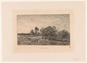 Paesaggio con meli da Charles Francois Daubigny