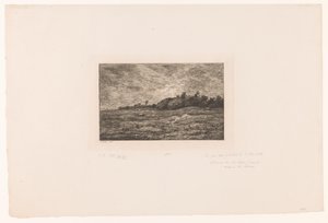 Paesaggio con bestiame al pascolo e conigli da Charles Francois Daubigny