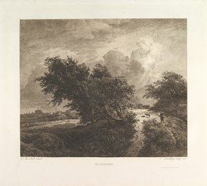 Le Buisson, 1855 da Charles Francois Daubigny