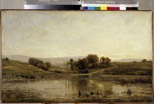 Lo stagno da Charles Francois Daubigny