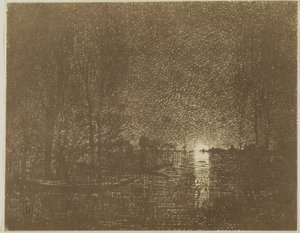 Effetto notturno da Charles Francois Daubigny