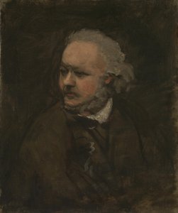 Ritratto del pittore Honoré Daumier 1808-1879, c. 1876 da Charles Francois Daubigny