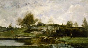 Chiusa nella valle di Optevoz da Charles Francois Daubigny
