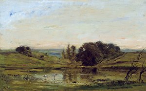 Solitudine da Charles Francois Daubigny