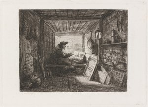 Studio sulla barca (Le Bateau-atelier)