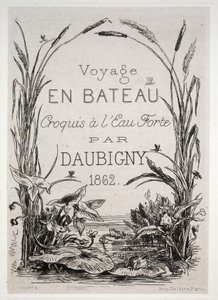 Il viaggio in barca da Charles Francois Daubigny