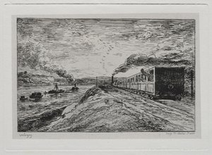 Il viaggio in barca: La partenza Il ritorno, 1861 da Charles Francois Daubigny