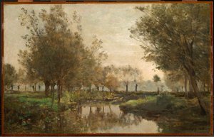 Il ruscello, 1863 da Charles Francois Daubigny