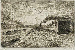 La partenza (Il ritorno) da Charles Francois Daubigny