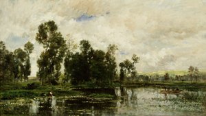 Il bordo dello stagno da Charles Francois Daubigny