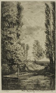 Il traghetto da Charles Francois Daubigny