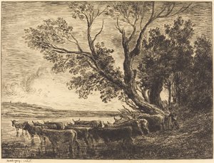 Il guado da Charles Francois Daubigny