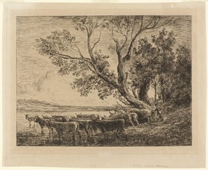 Il Guado da Charles Francois Daubigny