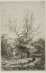 Il frutteto da Charles Francois Daubigny