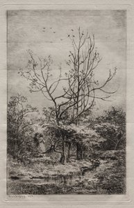 Il frutteto, 1868 da Charles Francois Daubigny