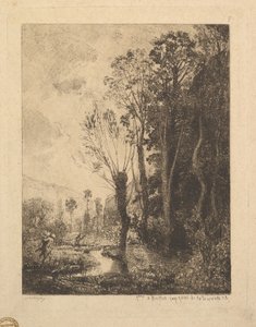Il satiro da Charles Francois Daubigny
