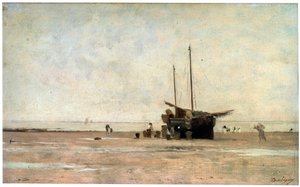 La spiaggia da Charles Francois Daubigny