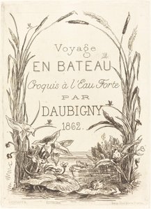Pagina del titolo per "Voyage en bateau"