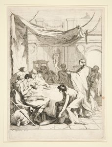 Nutrire gli affamati, dalla serie Sept Oeuvres de Misericorde
